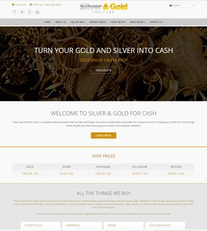 Silver and Gold for Cash