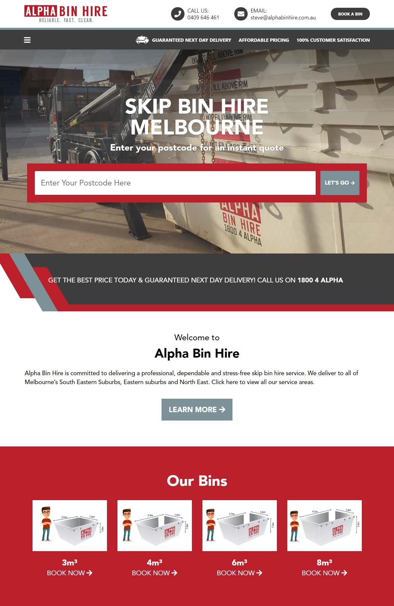 Alpha Bin Hire